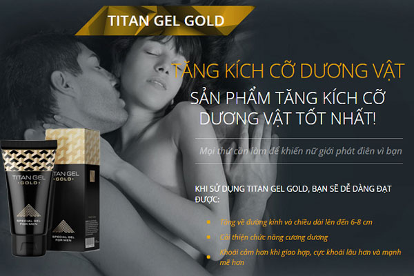 Titan Gold mang đến những công dụng tuyệt vời đối với sinh lý nam giới